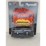 M2 Machines 1:64 Plymouth Cuda 383 1971 blue